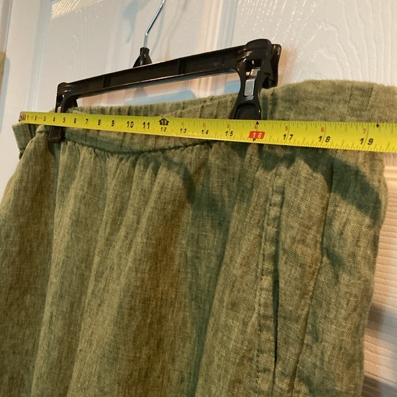 Eileen Fisher Green Pants Sz XL/TG - Picture 6 of 9